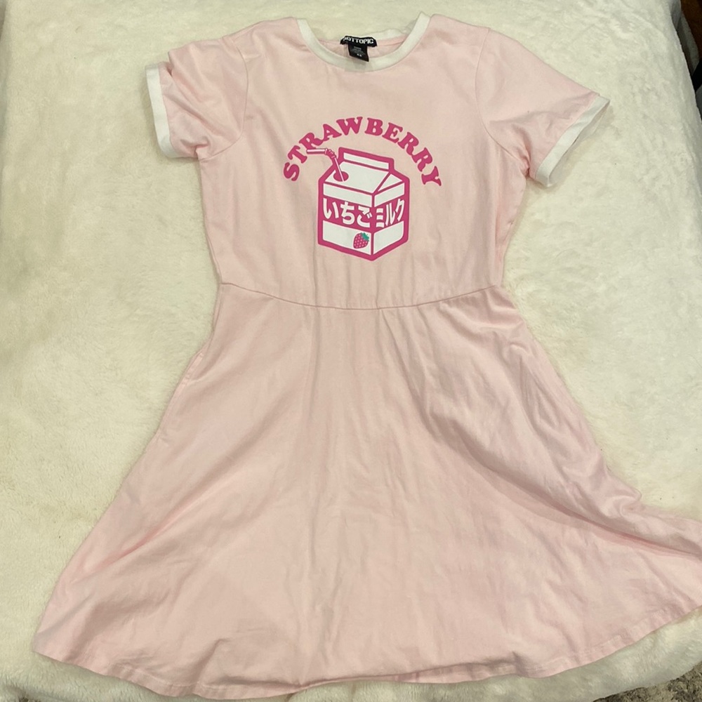 Strawberry milk dress